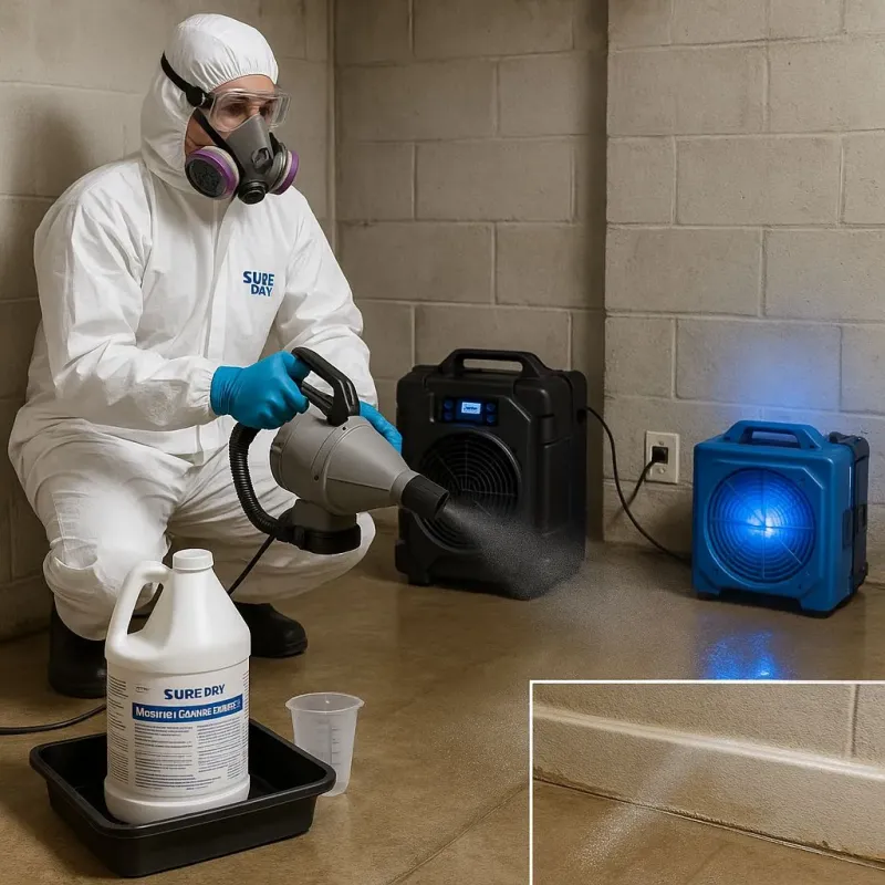 Sanitization and Odor Removal process in Zillah, WA