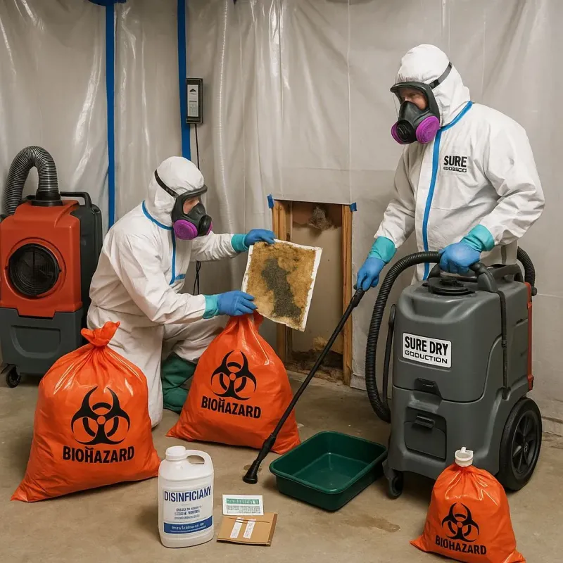 Contaminated Water Handling Protocols process in Zillah, WA
