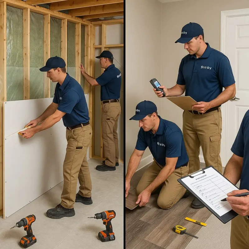 Repairs and Reconstruction process in Zillah, WA